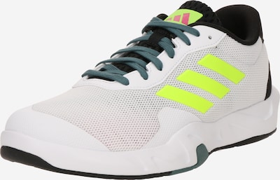Sportiniai batai 'Ampilmove Trainer' iš ADIDAS PERFORMANCE, spalva – neoninė geltona / balta, Prekių apžvalga