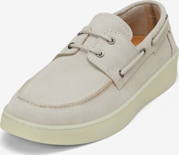 Marc O'Polo - Mocasines 'Valentin' en beige: frente