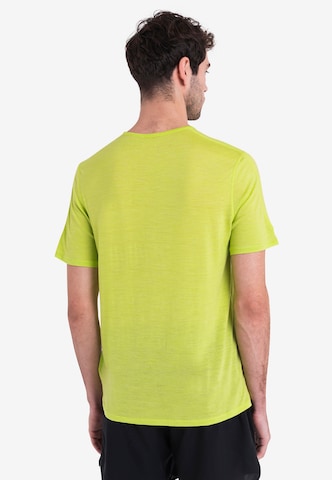 ICEBREAKER Funkcionalna majica 'Energy Wind' | zelena barva
