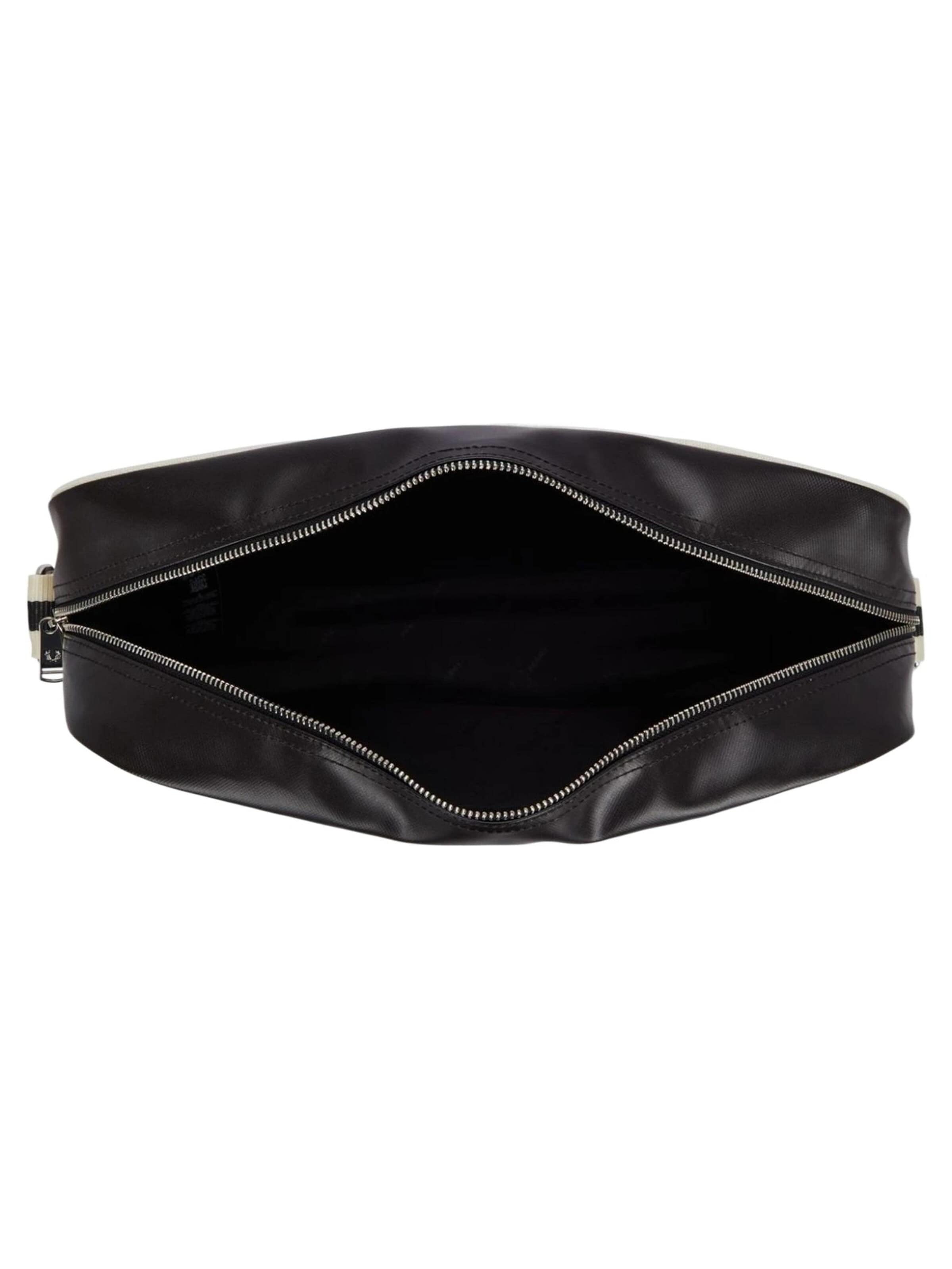 Fred PerryMessenger torba preko ramena 'Bolso fred perry negro franjas asa larga logo bordado' - crna boja