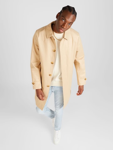 Michael Kors Between-Seasons Coat 'BALMACAAN' in Beige