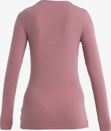 ICEBREAKER - Camiseta térmica 'Siren' en rosa