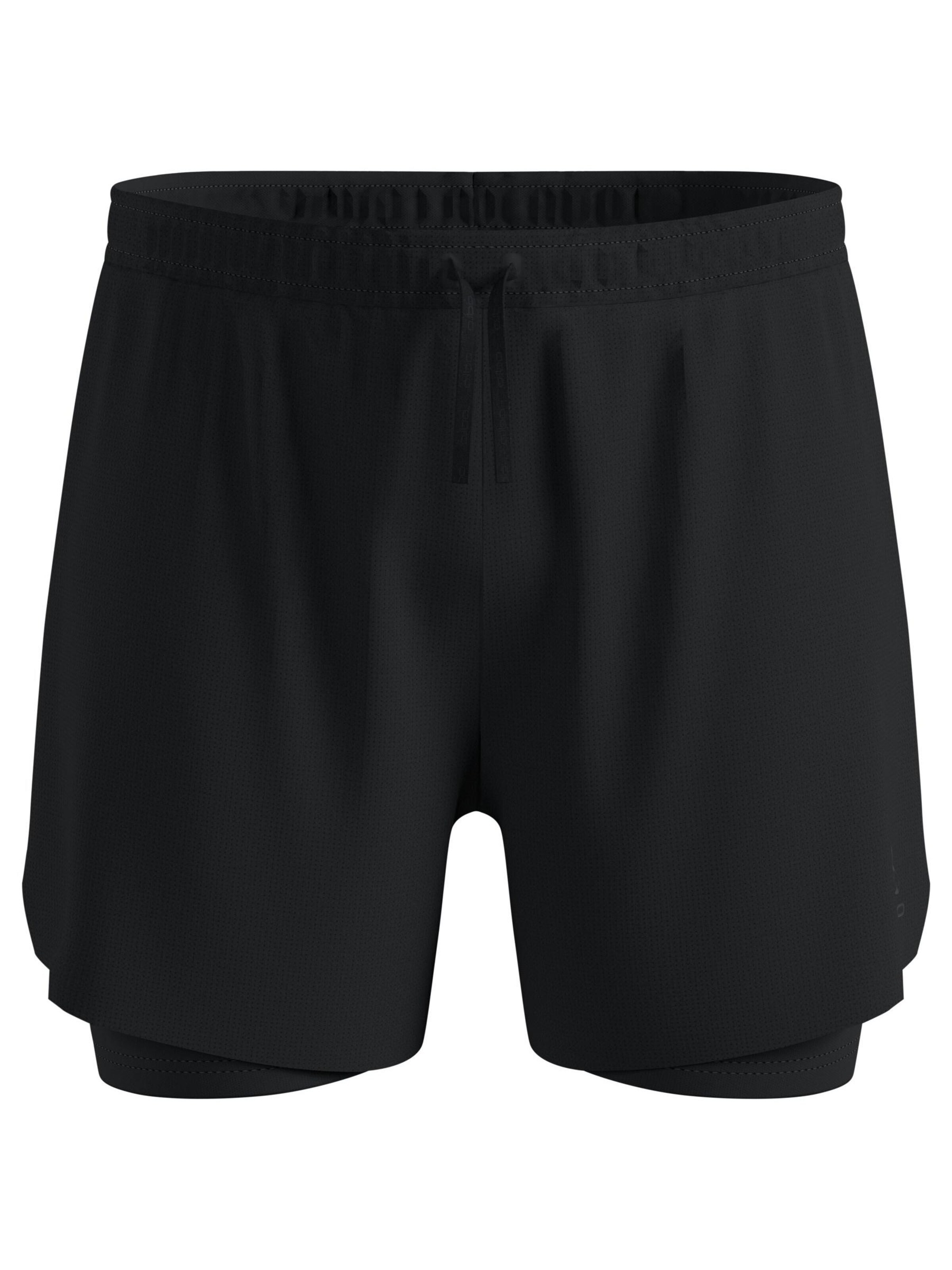 ODLO Workout Pants 'ZEROWEIGHT 5 INCH' in L/Regular in Black, Item view