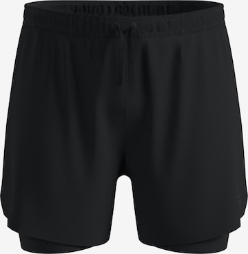 ODLO Regular Sports trousers 'ZEROWEIGHT 5 INCH' in Black: front