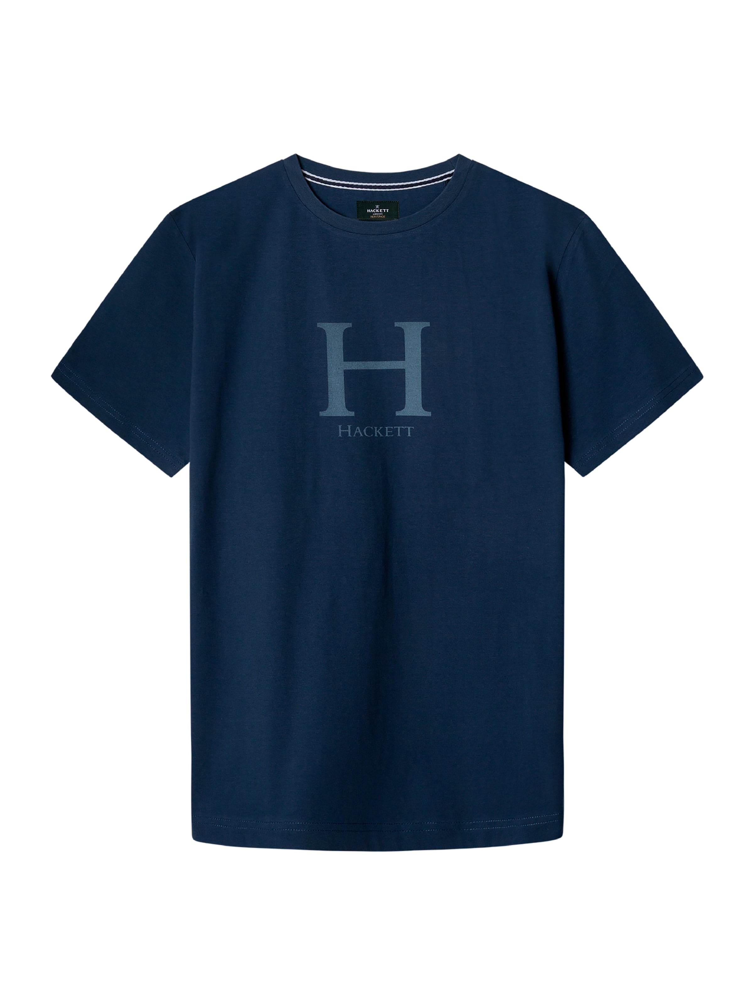 Hackett London Μπλουζάκι 'Heritage' σε μπλε: μπροστά