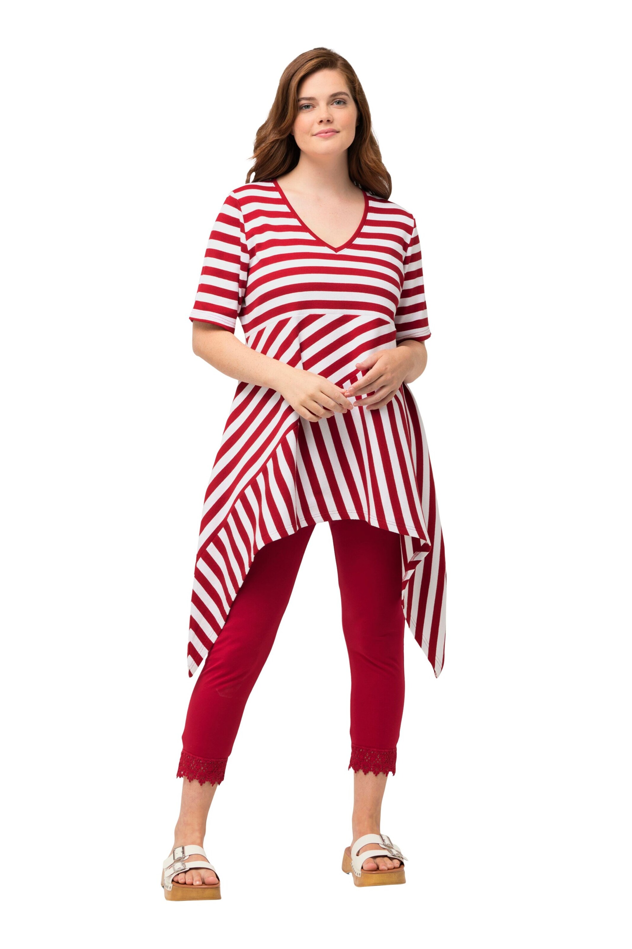 Ulla Popken Shirt in Red: front