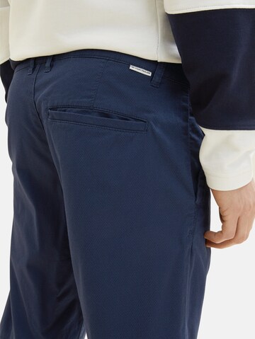 TOM TAILOR Regular Chino trousers in Blue