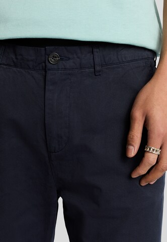 Lyle & Scott Regular Broek in Blauw