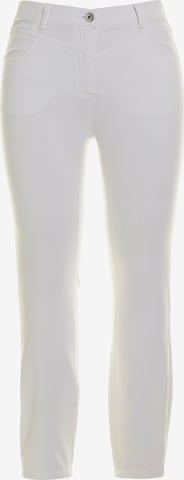 Studio Untold Skinny Jeans in White: front