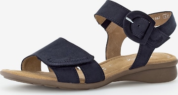 GABOR Sandals in Blue: front