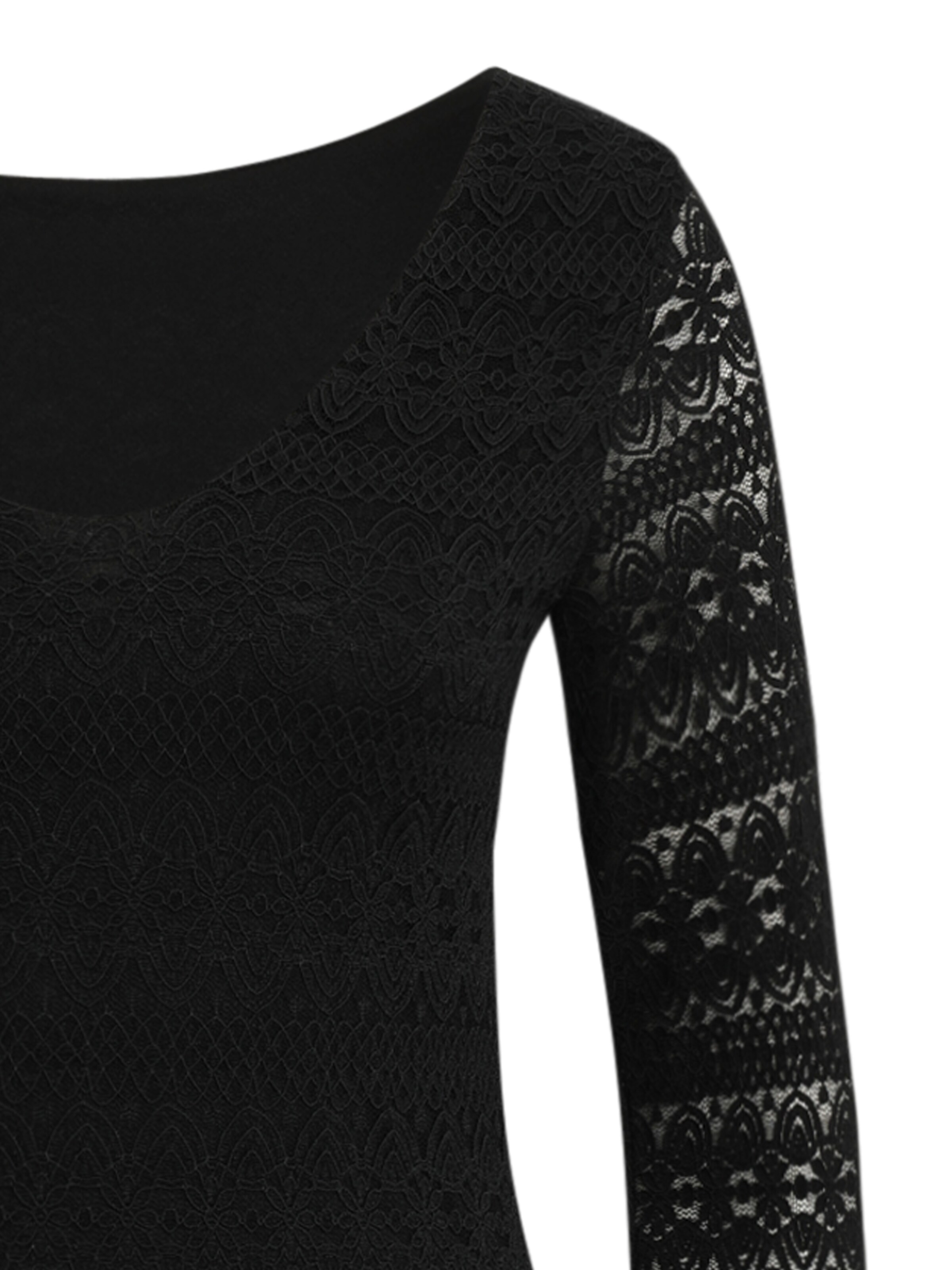 VERO MODAKoktel haljina 'Zoe' - crna boja