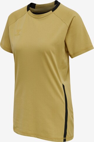 Hummel Performance Shirt 'Cima' in Brown