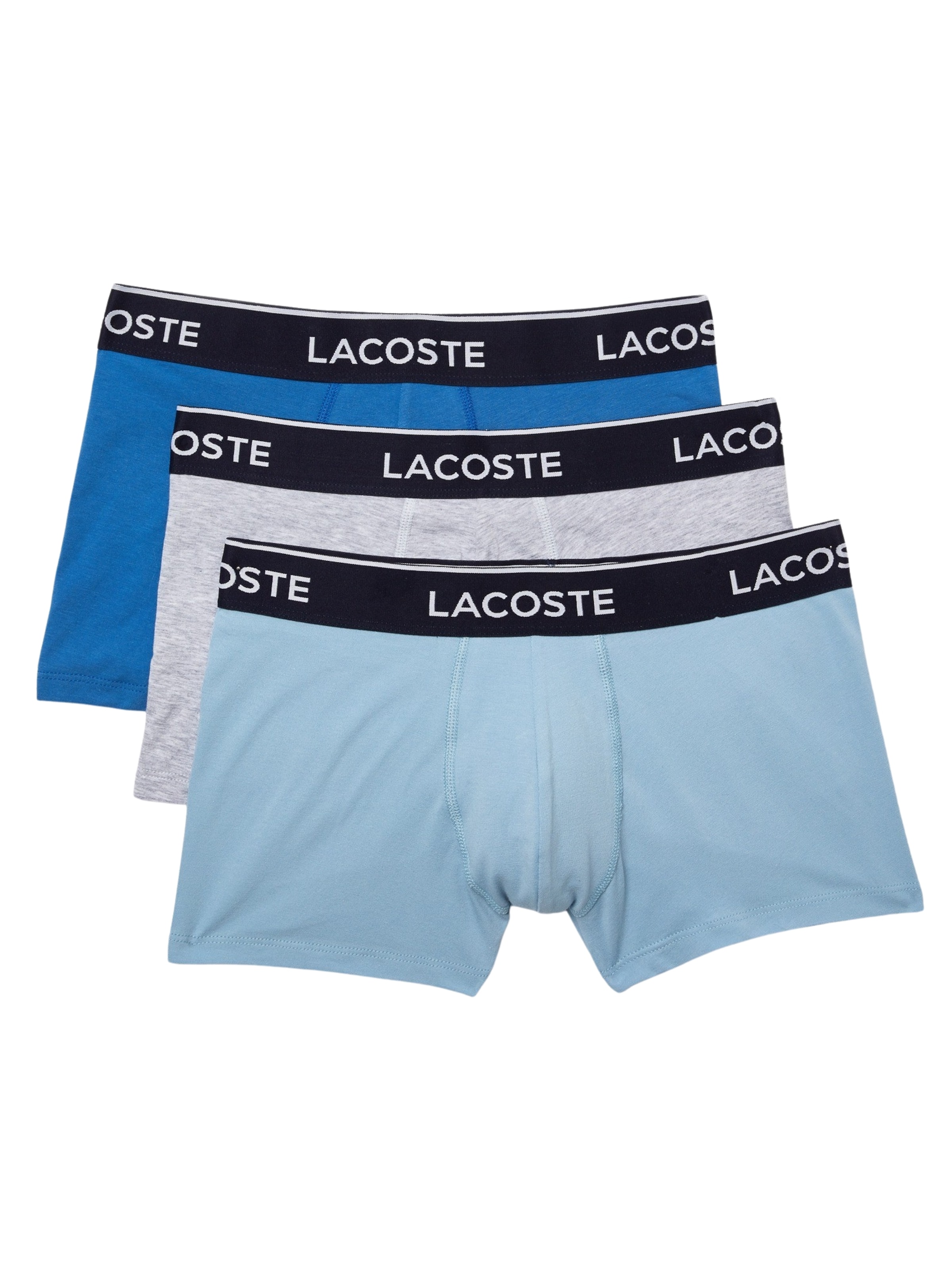 LACOSTE Boxer shorts 'Casualnoirs' in Blue: front
