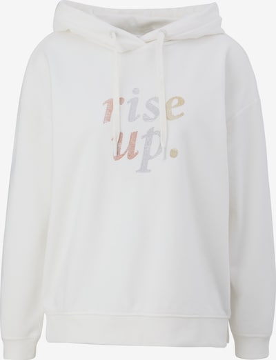 s.Oliver Sweatshirt in Copper / yellow gold / Light grey / Egg shell, Item view