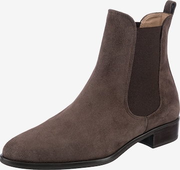 UNISA Chelsea Boots in Brown: front