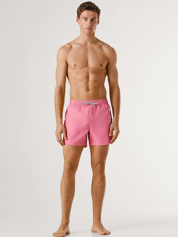 Pantaloncini da bagno di Pepe Jeans in rosa