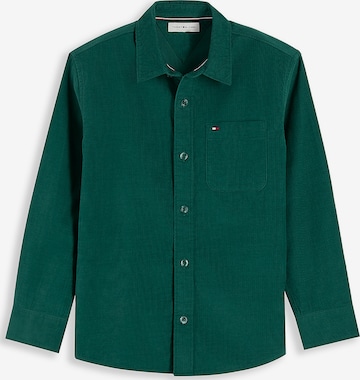 Chemise TOMMY HILFIGER en vert : devant