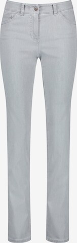 GERRY WEBER Slimfit Jeans in Grijs: voorkant