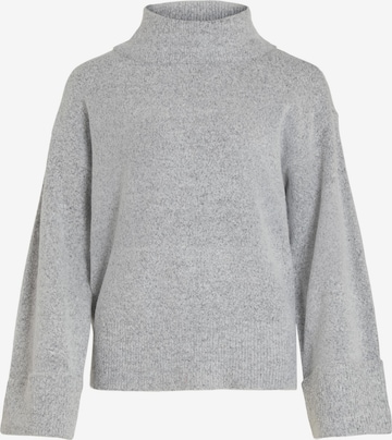 VILA Sweater in Grey: front