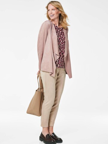 Veste mi-saison Goldner en rose