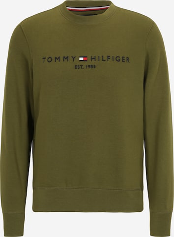 TOMMY HILFIGER Bluzka sportowa w kolorze zielony: przód