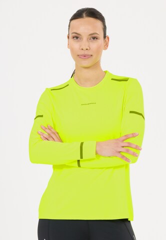 ENDURANCE Langarmshirt 'Ailey' in Gelb: Vorderseite