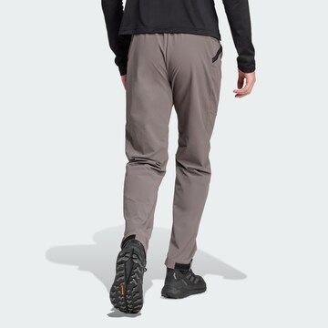 ADIDAS TERREX Regular Outdoorhose 'Xperior' in Braun