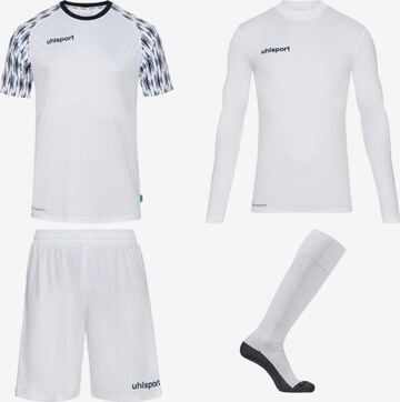 UHLSPORT Sports Suit in White: front