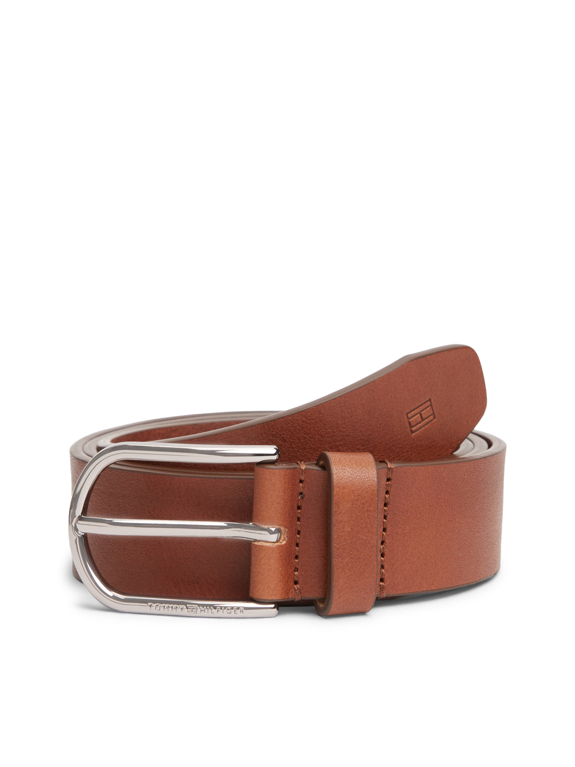 TOMMY HILFIGER Bælte i brun, Produktvisning