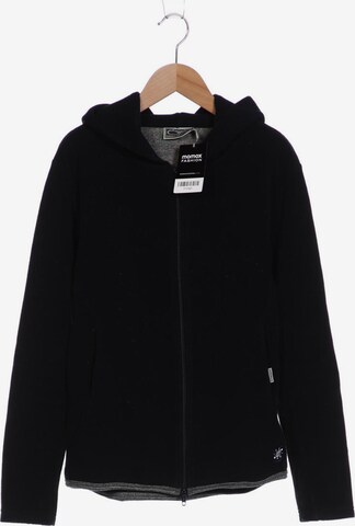 CHIEMSEE Sweatshirt & Zip-Up Hoodie in L in Black: front