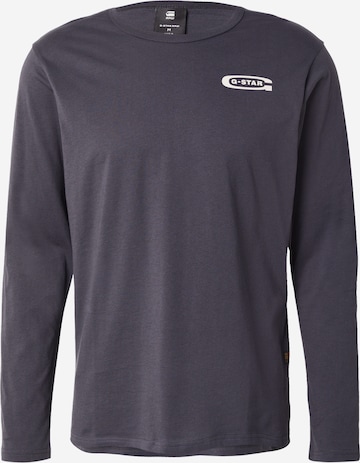 G-STAR Shirt 'Old Skool' in Black: front