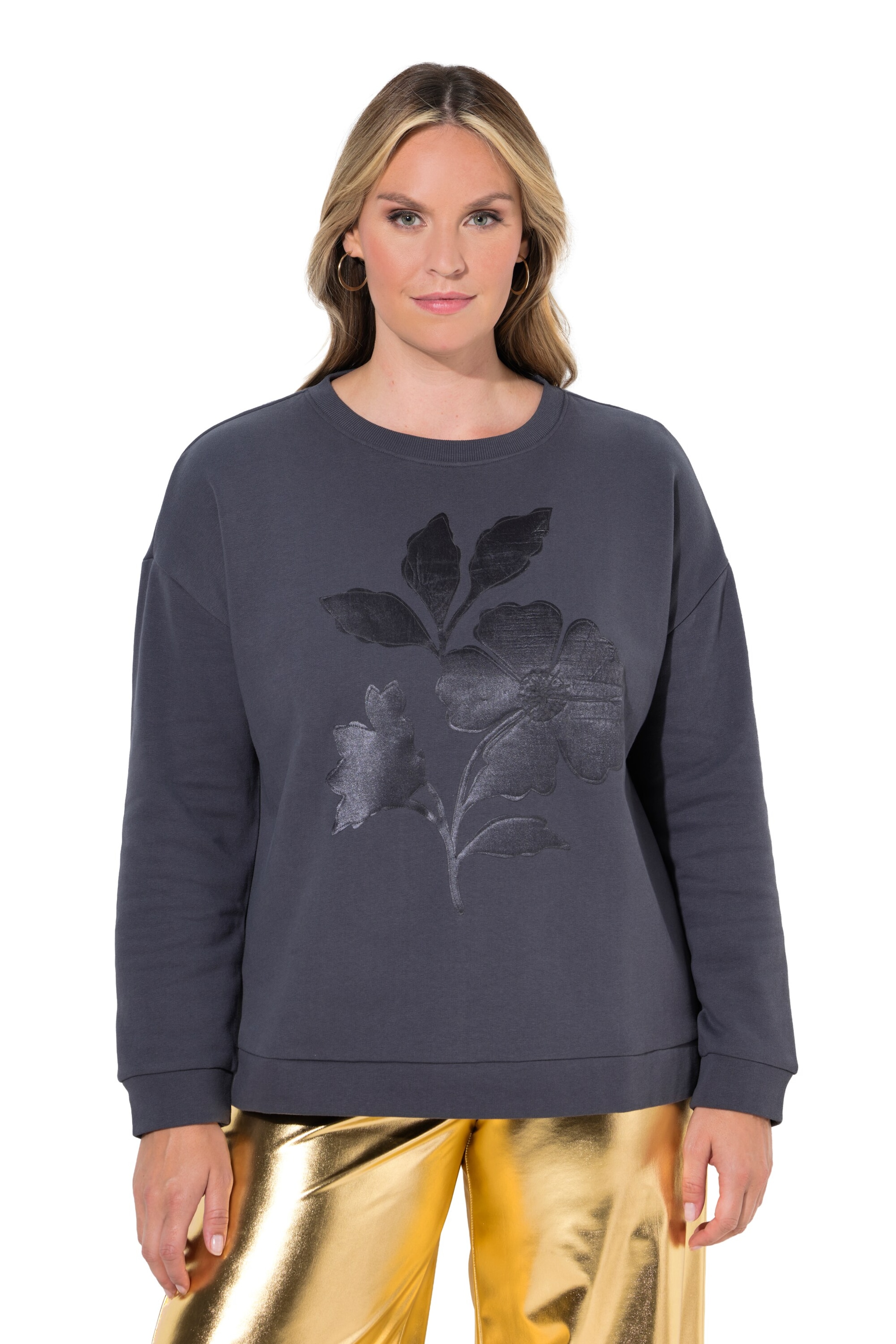 MIAMODA Sweatshirt in Lila: Vorderseite