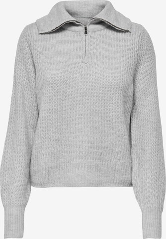 ONLY Sweater 'Karinna' in Grey: front