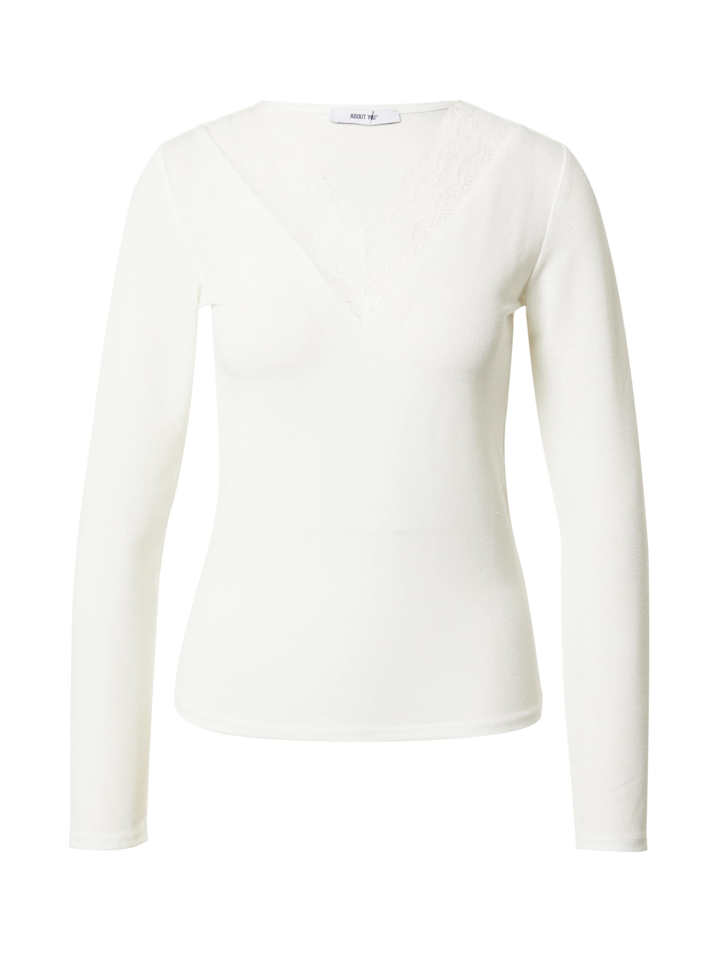 Maglietta 'Mieke' di ABOUT YOU in bianco: frontale