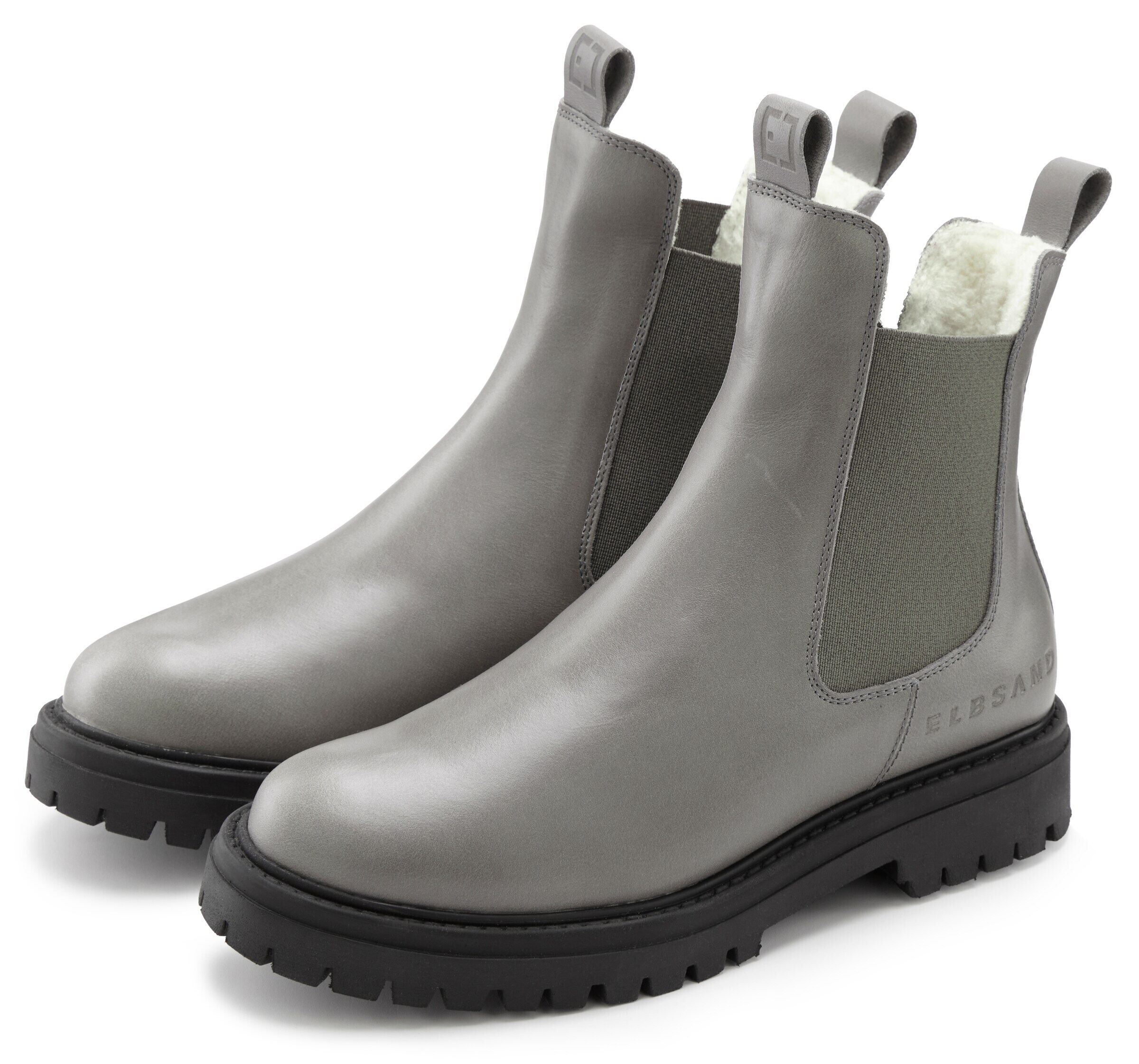 Boots chelsea di Elbsand in grigio