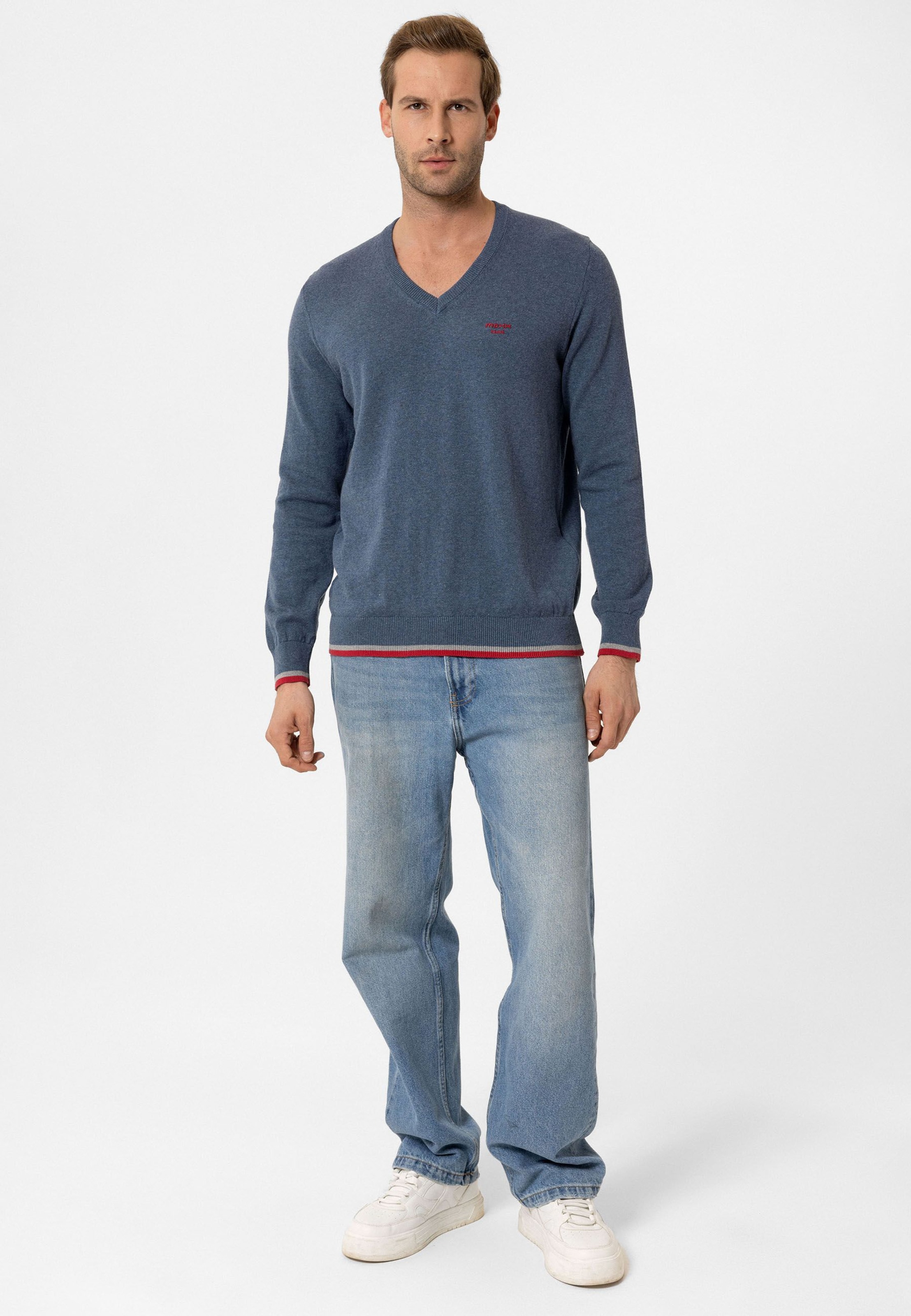 Pull-over Moxx Paris en bleu