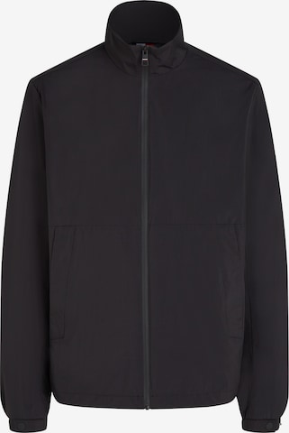 juoda TOMMY HILFIGER Demisezoninė striukė: priekis