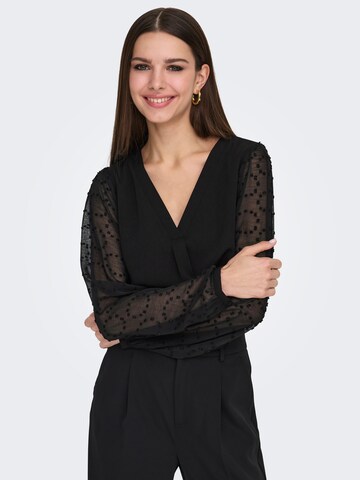 ONLY Bluse 'ONLMasja' in Schwarz