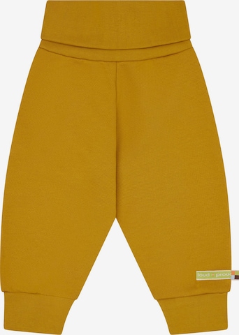 loud + proud Loosefit Hose in Gelb: Vorderseite