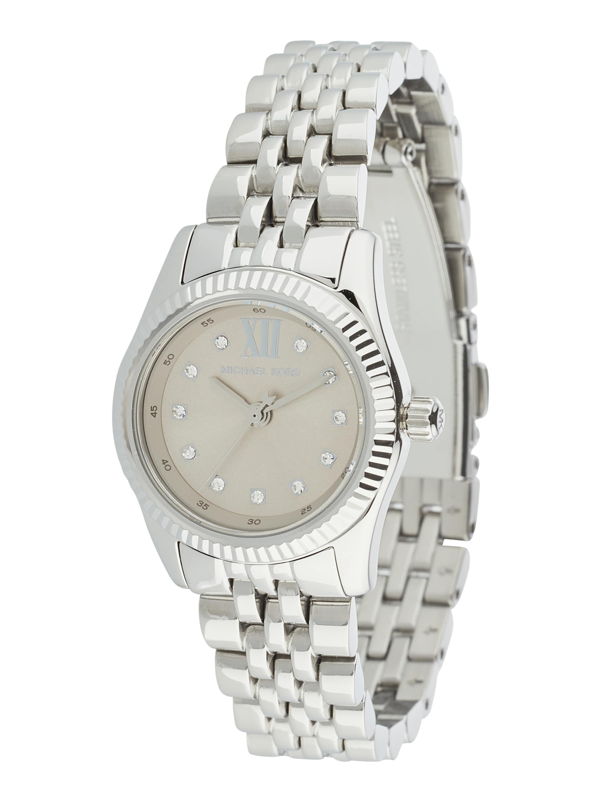 MICHAEL Michael Kors Uhr 'PETITE LEXINGTON' in Silber: Vorderseite