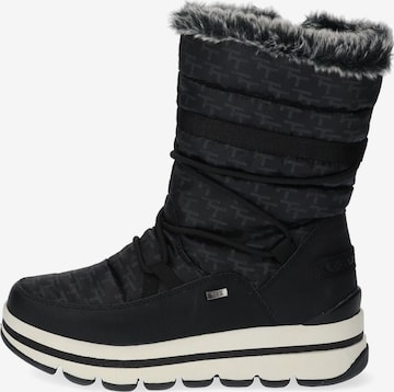 TOM TAILOR Snow Boots in Black