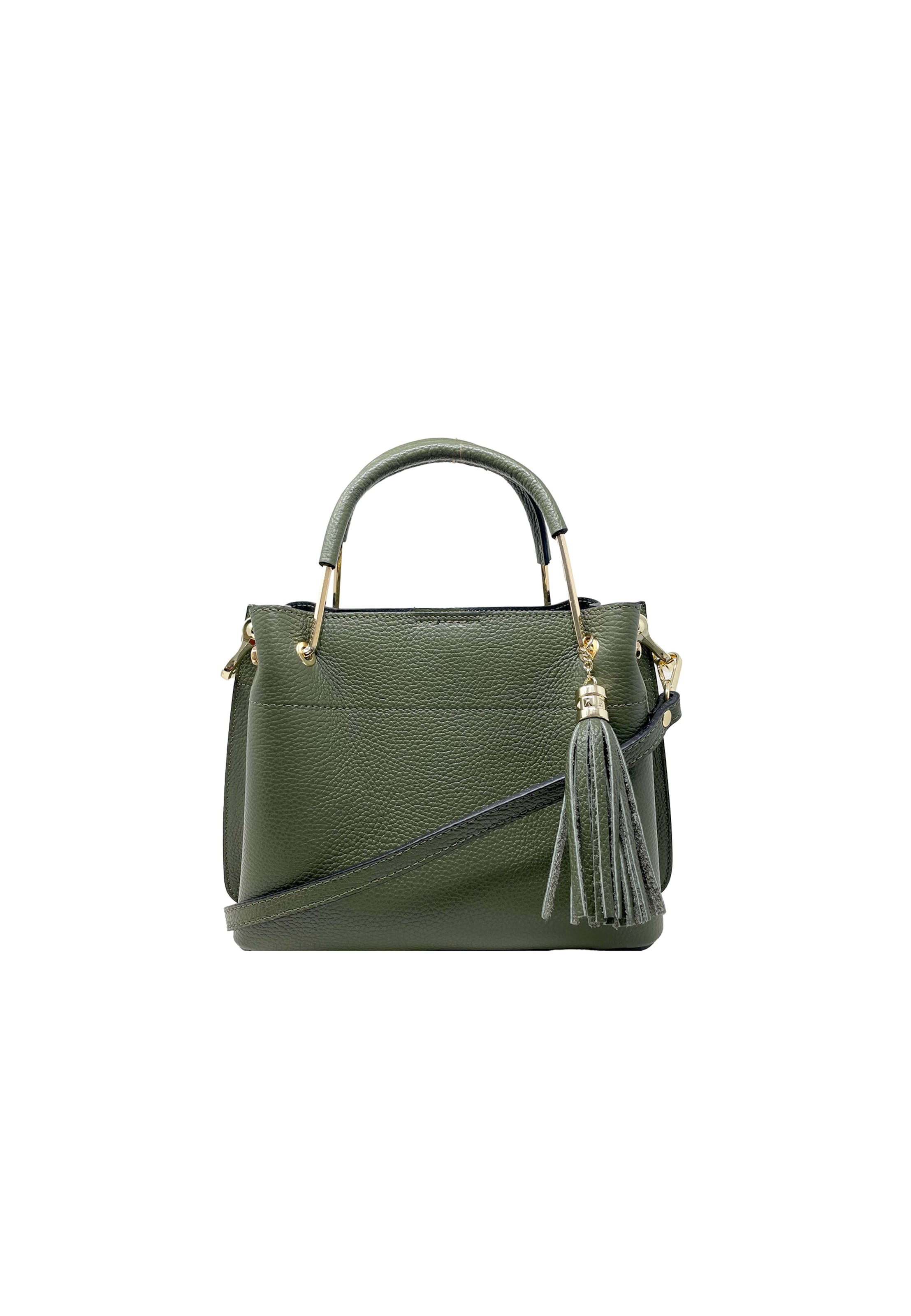 CHICCA BORSE Handbag in Green: front