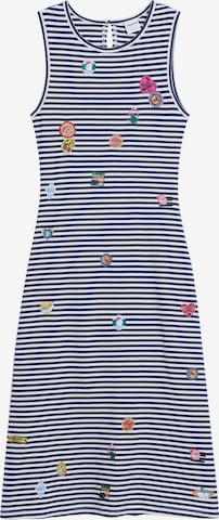 mėlyna Desigual Suknelė: priekis