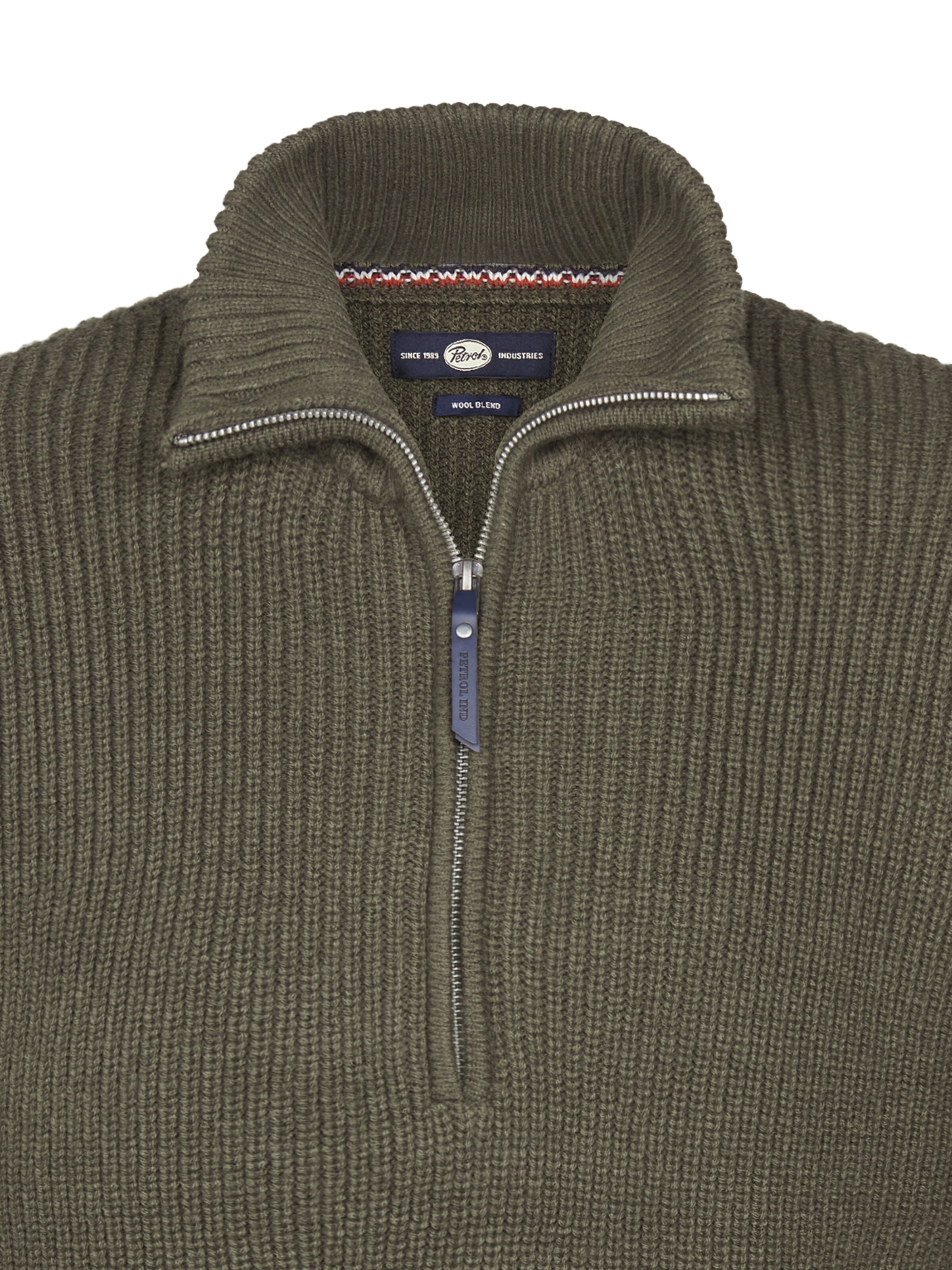 Pull-over Petrol Industries en vert