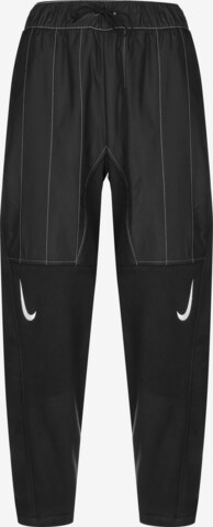 NIKE Workout Pants 'Swoosh' in Black: front