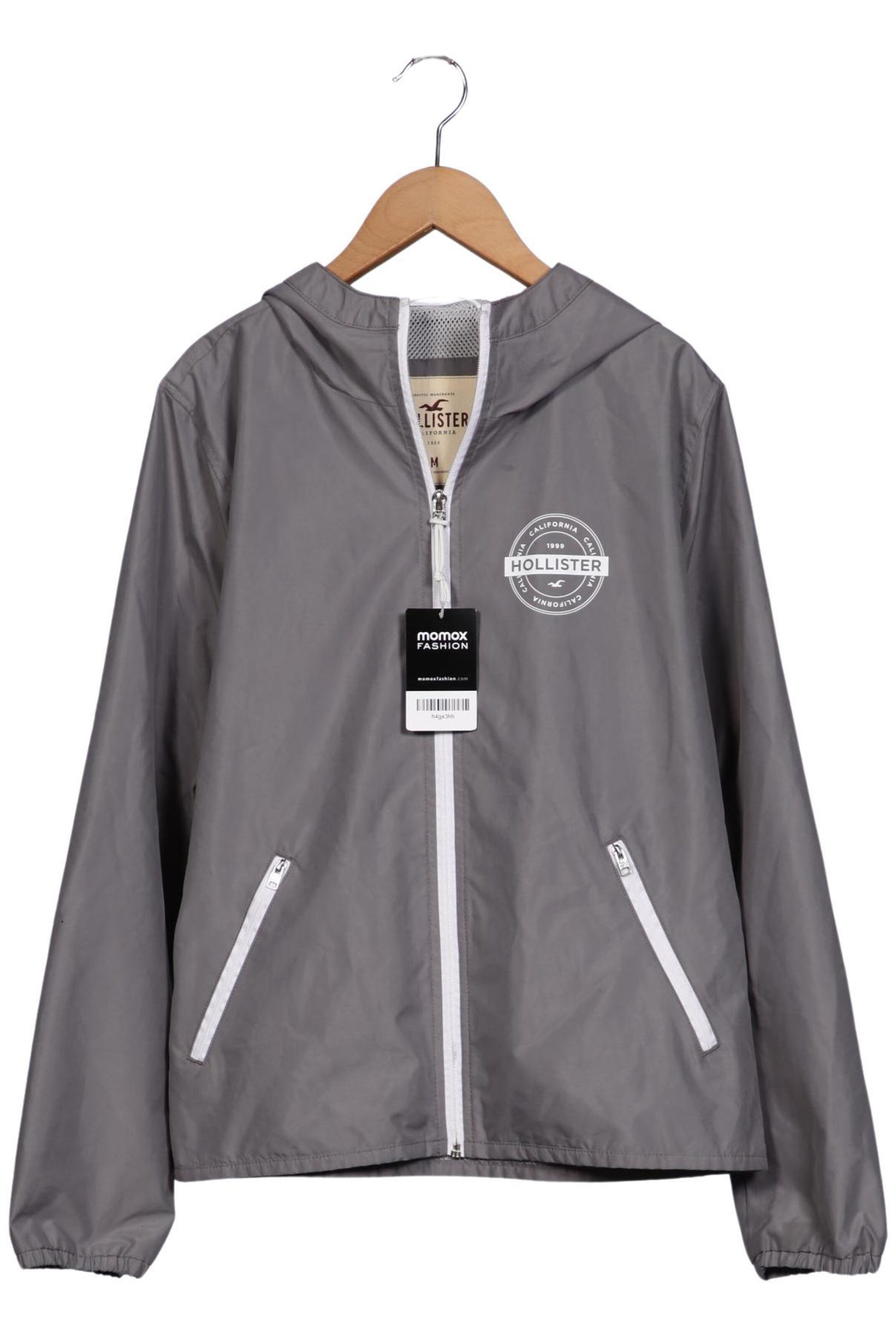 HOLLISTER Jacket & Coat in M in Grey: front