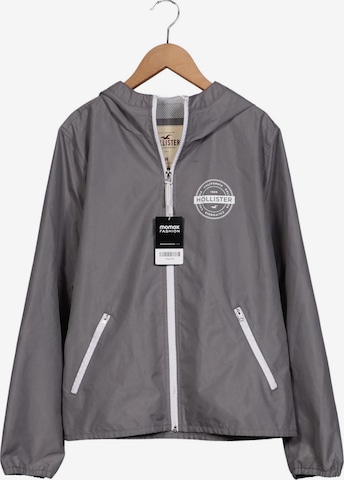 HOLLISTER Jacket & Coat in M in Grey: front