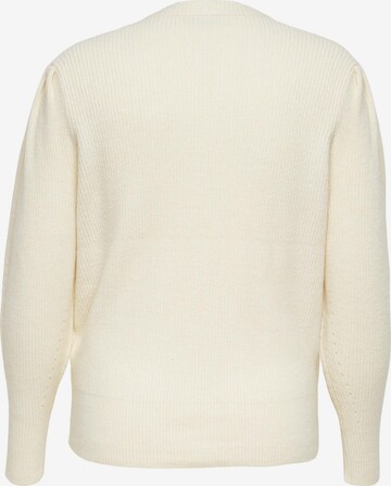 ONLY Carmakoma Pullover 'Fia Katia' i beige