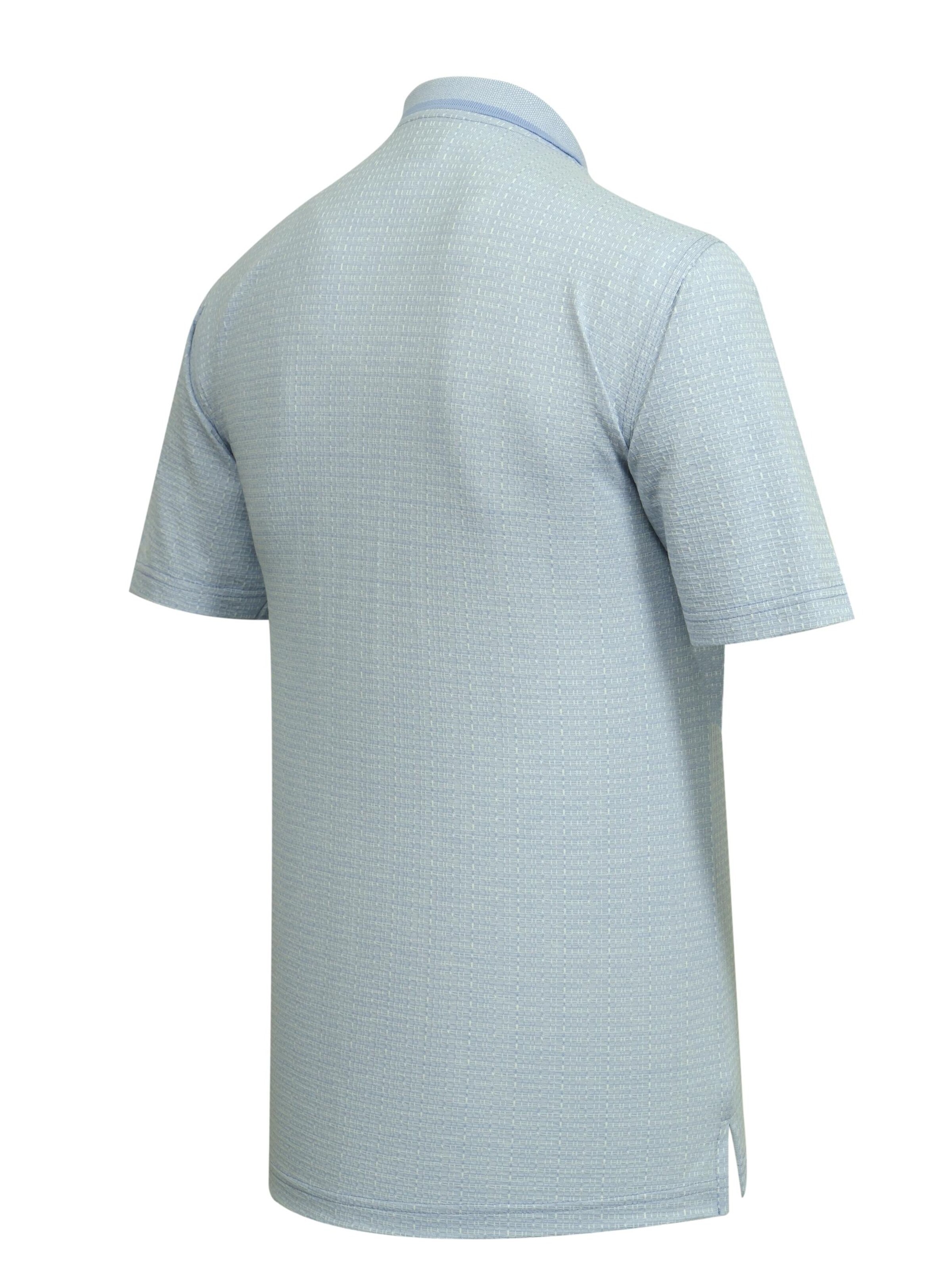 Cizgi Triko Shirt‌‌ in Blau