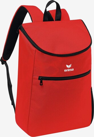 ERIMA Sports Backpack in Red: front